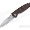 MCusta Basic Folder Rosewood & Damascus with Clip