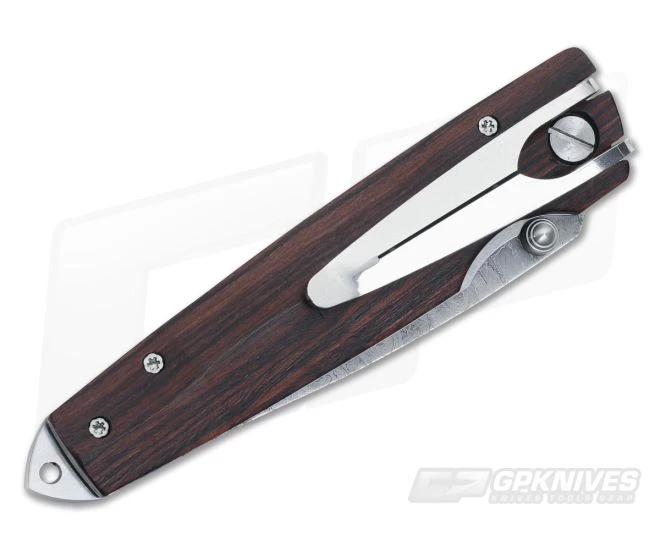 Mcusta Knives Gentleman's Series Indian Rosewood & Damascus - Image 2