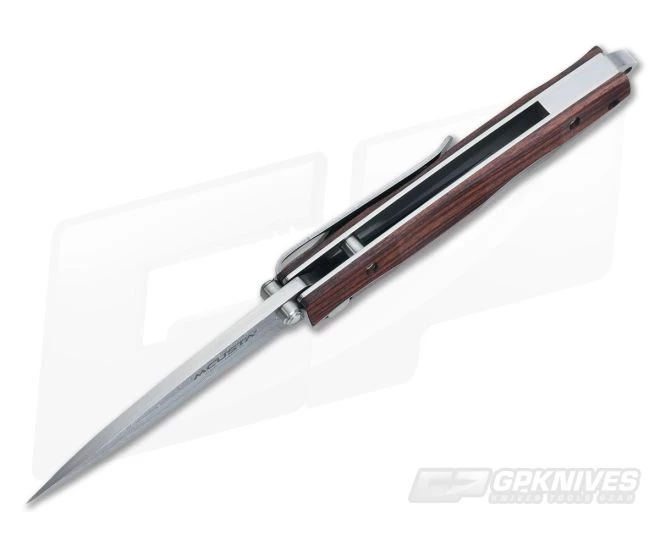 Mcusta Knives Gentleman's Series Indian Rosewood & Damascus - Image 3