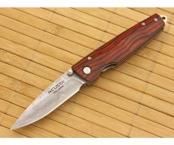 MCusta Gentleman's Folder Rosewood & Damascus