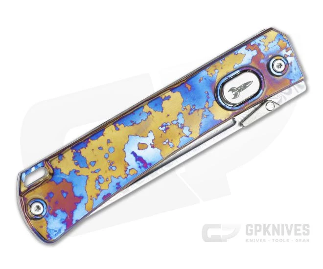 D Rocket Design Jupiter EDC Damacore Alien Camo Timascus Folder 0078 - Image 2
