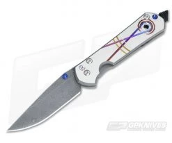 Chris Reeve Damascus Small Sebenza 21 Unique Graphic
