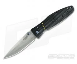 MCusta Sengoku Oda Nobunaga San Mai SPG2 Black Micarta Liner Lock Folder 0181G