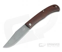 Boker Plus Slack Damascus Cocobolo Slip Joint Folder 01BO175DAM