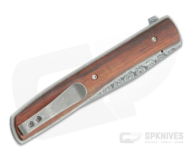 Boker Plus Zinker Urban Trapper Damascus Cocobolo Flipper 01BO176DAM - Image 2
