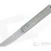 Boker Plus Wasabi Damascus Stonewashed Titanium Slip Joint Top Flipper 01BO634DAM