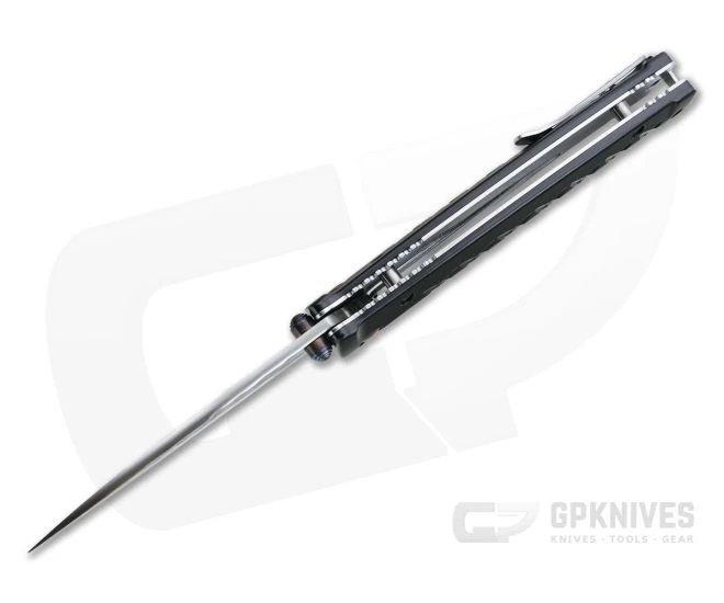 MCusta Tsuchi Japanese Bushi Sword Black Aluminum Damascus VG10 - Image 3