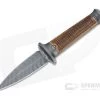 Boker Solingen P08 Damascus Fish Scale Rosewood Boot Dagger Fixed Blade 121515DAM