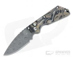 Protech Strider SnG Nichols Stainless Damascus Camo G10 Top Automatic Knife 2436-DAMASCUS