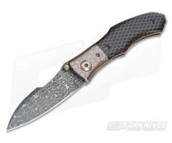 Alan Folts Custom Prototype Chival Damascus and C-Tek
