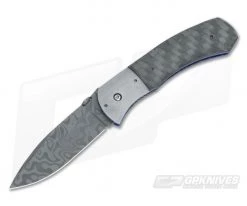 Aaron Frederick Custom DP1 Large Damascus Folder 3102
