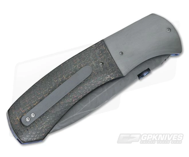 Aaron Frederick Custom DP1 Large Damascus Folder 3103 - Image 2