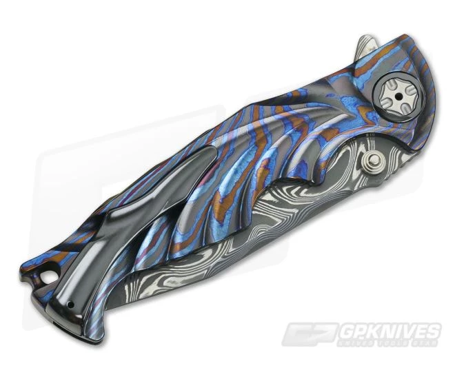 Brian Tighe Custom Tighe Breaker Damacore Integral ZircuTi Flipper 3785 - Image 2