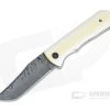Chuck Gedraitis Small Marauder Norris Fire Clone Stainless Damascus Westinghouse Micarta Folder 4196