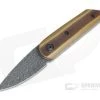 Chad Nell Custom Midge Snake Skin Damascus Vintage G3 Slip Joint Top Flipper