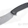 CIVIVI Mastodon Carbon Fiber/G10 Black Damascus Liner Lock Flipper C2012DS-1