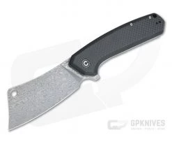 CIVIVI Mastodon Carbon Fiber/G10 Black Damascus Liner Lock Flipper C2012DS-1