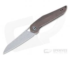 CIVIVI Mckenna Isham Copper Damascus Liner Lock Top Flipper C905DS-2