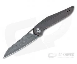 CIVIVI Mckenna Isham Copper Black Damascus Liner Lock Top Flipper C905DS-3