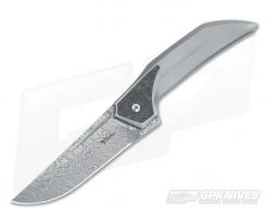 Reate Future Integral Knife Heimskringla Damasteel Carbon Fiber