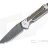 Chris Reeve Large Sebenza 21 Raindrop Damascus Striped Platan Wood Inlays 1240-001