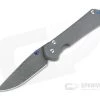 Chris Reeve Large Sebenza 31 Boomerang Damascus Blasted Titanium Folder 006