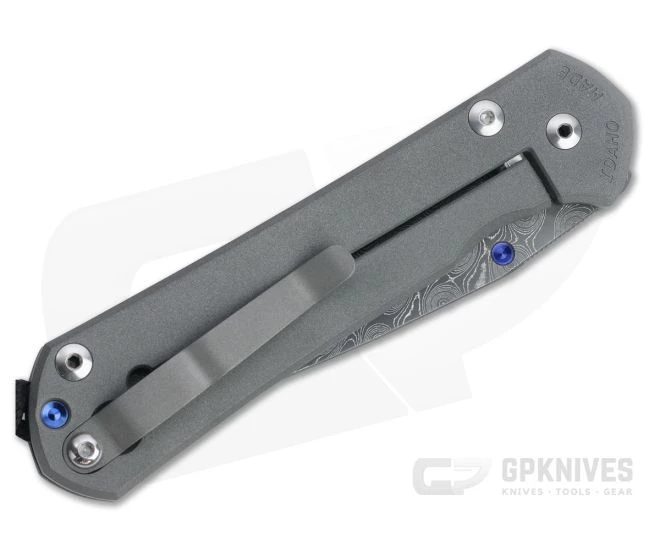 Chris Reeve Large Sebenza 31 Unique Graphic Raindrop Damascus Folder 001 - Image 2