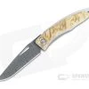 Chris Reeve Mnandi Box Elder Ladder Damascus Frame Lock Folder