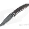 Chris Reeve Mnandi Raindrop Damascus Macassar Ebony Gentleman's Titanium Frame Lock Folder MNA-1022