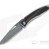 Chris Reeve Mnandi Macassar Ebony Boomerang Damascus Frame Lock Folder MNA-1120-003