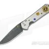 Chris Reeve Small Sebenza 21 Nichols Damascus Solar System with Pyrite 1058-02