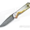 Chris Reeve Small Sebenza 21 Nichols Damascus Morning Sun with Citrine 1058-05
