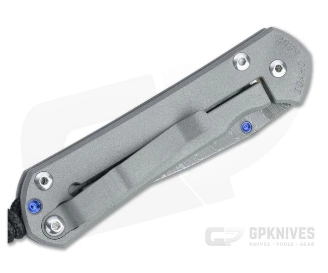 Chris Reeve Small Sebenza 31 Boomerang Damascus Titanium Folding Knife 004 - Image 2