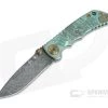 Spartan Harsey Folder Special Edition Plague Doctor Nichols Damascus Folder 059