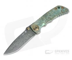 Spartan Harsey Folder Special Edition Plague Doctor Nichols Damascus Folder 061