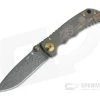 Spartan Harsey Folder Special Edition Black and Gold Kraken Nichols Damascus Folder 085